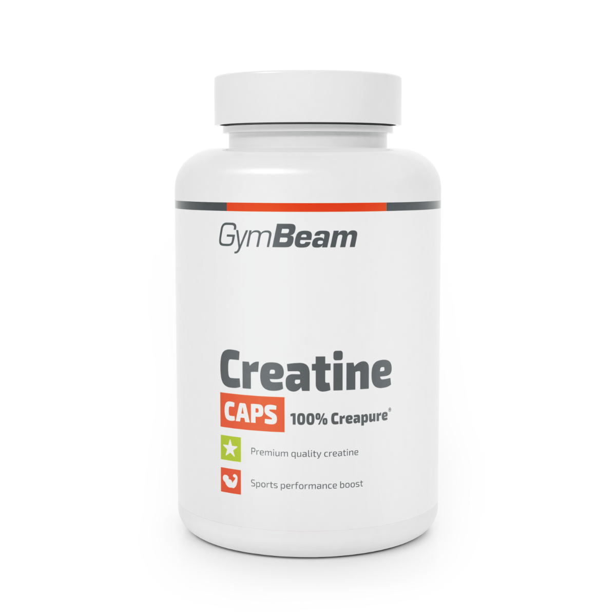 Kreatin (100% creapure®) – GymBeam 120 kapsz